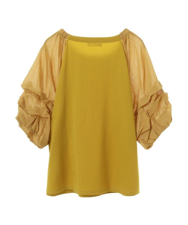 CRAFT STANDARD BOUTIQUE ホイップスリーブブラウス Mustard