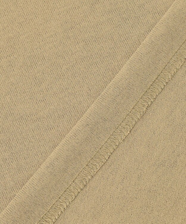 J.PRESS YORK STREET 【UNISEX】ワンポイント刺繍ポケット Tシャツ ベージュ系