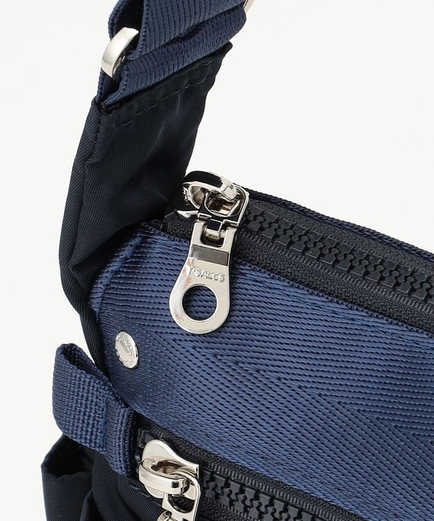 Y'SACCS テープデザイン　トラベルショルダーバッグ ネイビー