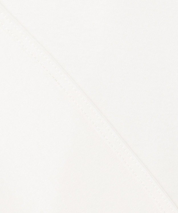 ICB L 【マシンウォッシャブル可】シンプルジャージー ロングスリーブTシャツ オフホワイト系