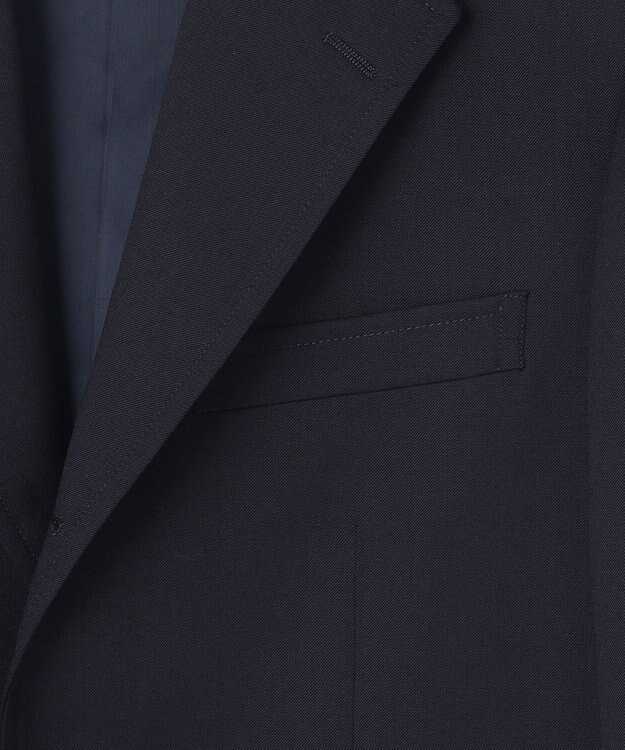 J.PRESS MEN 【WEB・一部店舗限定】10マンスツイルナチュラルストレッチツイル ブレザー /銀釦 ネイビー系