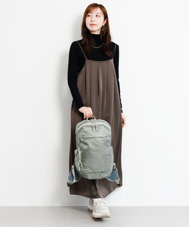 ACE BAGS & LUGGAGE W&.Day/Night モルテルン ラウンドリュック A4サイズ 13.3インチPC収納 20491 ダブルアンド セージグレー