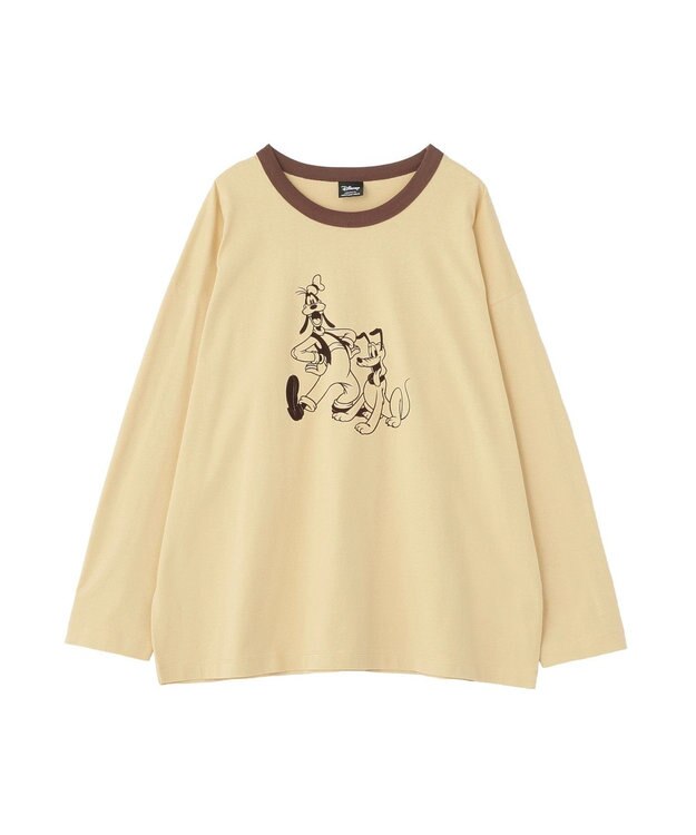 AMERICAN HOLIC 【Mickey&Friends】フロッキーリンガーT Yellow