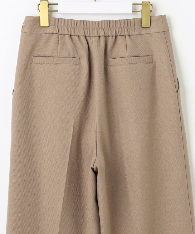 ANY SIS 【美人百花11月号掲載】パール調ポイントツイル パンツ モカ