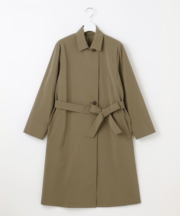 J.PRESS LADIES S 【洗える】Artirosa ステンカラー コート ブラウン系