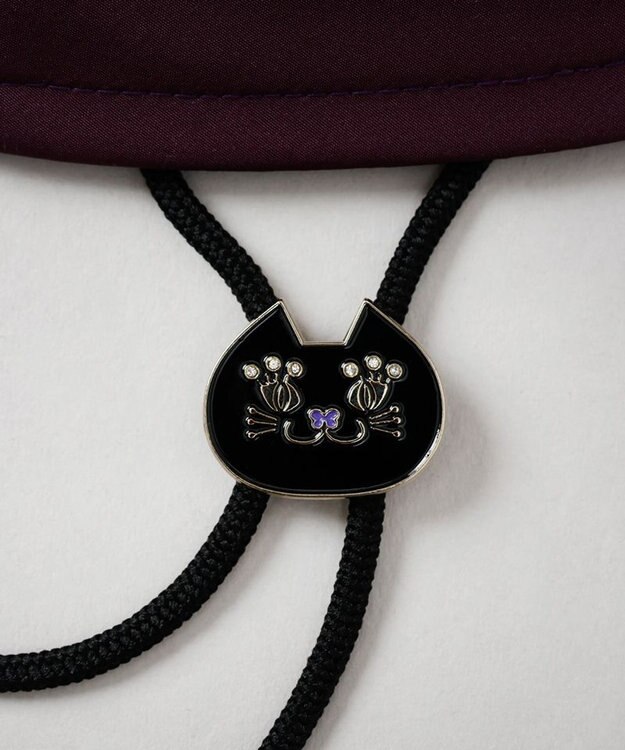 AURORA ANNA SUI（アナ スイ）TITIドローコード付き撥水ハット パープル