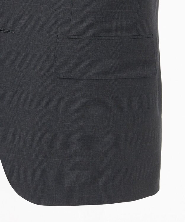 J.PRESS MEN 【ESSENTIAL CLOTHING】クールタッチグレナカートチェック スーツ グレー系3