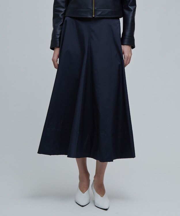 BEIGE， EMMA / フレアスカート Navy