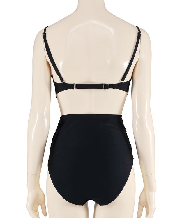 San-ai Resort（三愛水着楽園） 【WEB限定】シアー素材トップス3点セット水着 オフホワイト