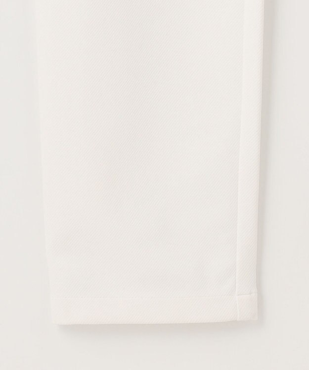 23区GOLF 透けにくい白！【WOMEN】トリコットツイル  ベーシックパンツ ホワイト系