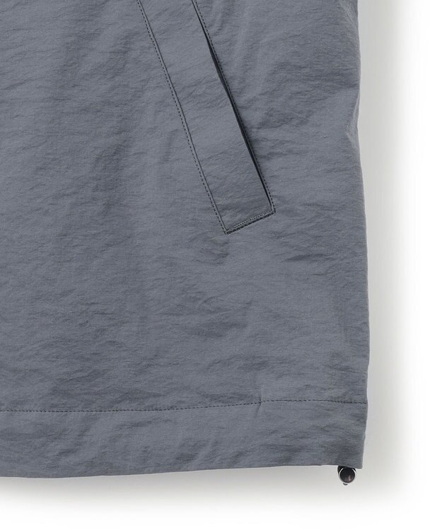 JOSEPH HOMME スーパーストレッチウェザー　ジップアップブルゾン ライトグレー系