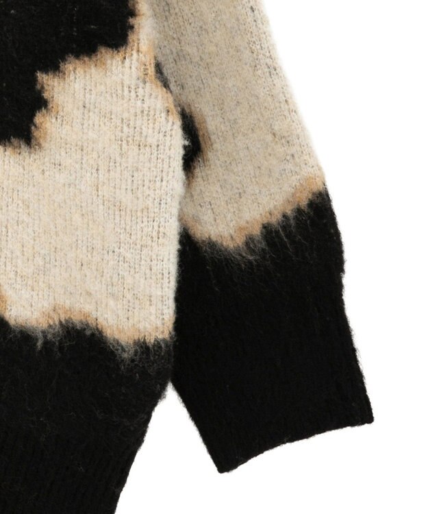 CRAFT STANDARD BOUTIQUE アニマルジャカードニットプルオーバー Light Beige