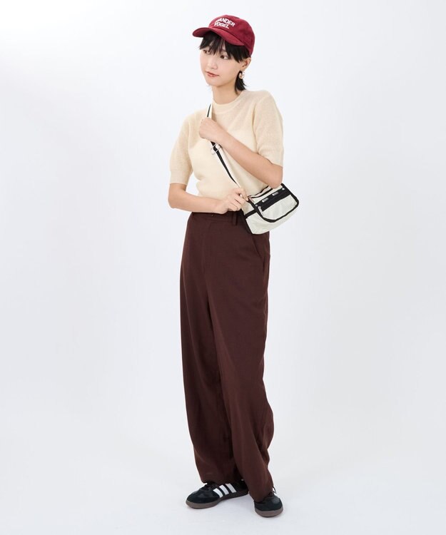 LeSportsac SMALL LOAF CROSSBODY/スペクテイターサンドバー/ブラック スペクテイターサンドバー/ブラック