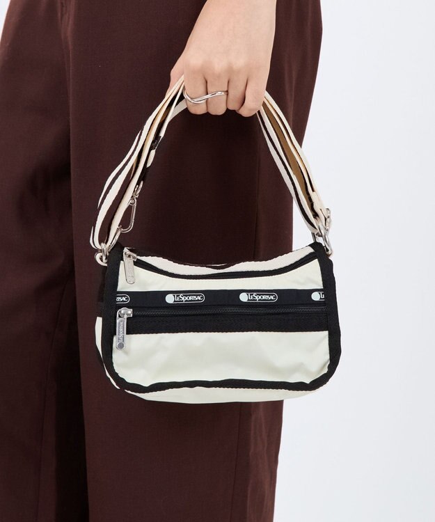 LeSportsac SMALL LOAF CROSSBODY/スペクテイターサンドバー/ブラック スペクテイターサンドバー/ブラック