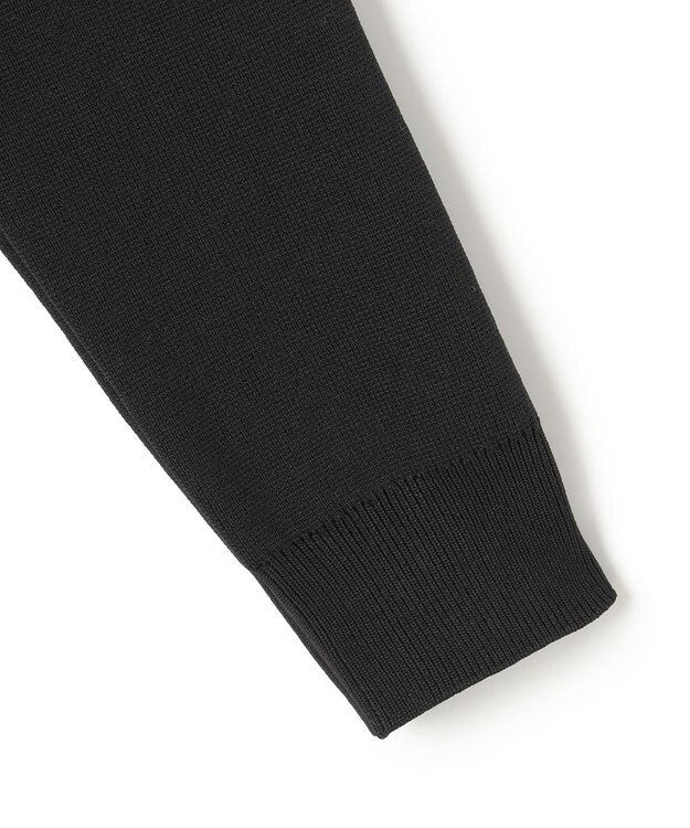 TOCCA 【洗える】GOOD MAGIC ニットジャケット風カーディガン ブラック×ベージュ