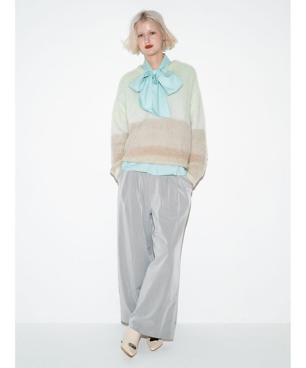Te chichi グラデーションニット《2025winter catalog item》 ミント
