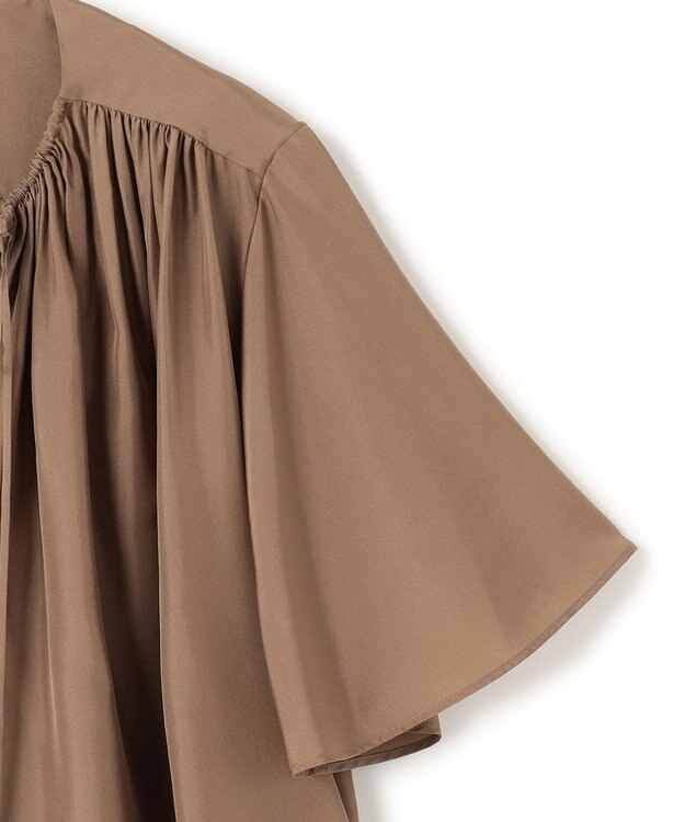 JOSEPH ハボタイ　ボタンアップブラウス Frozen Mocha