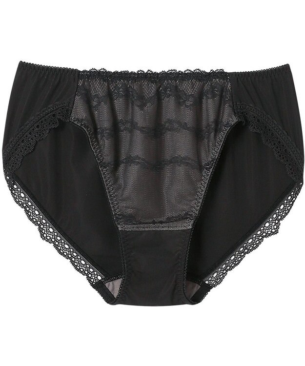 Wing ショーツ KB4100とペア はきこみ丈あさめ KF4100 ウイング／ワコール ブラック