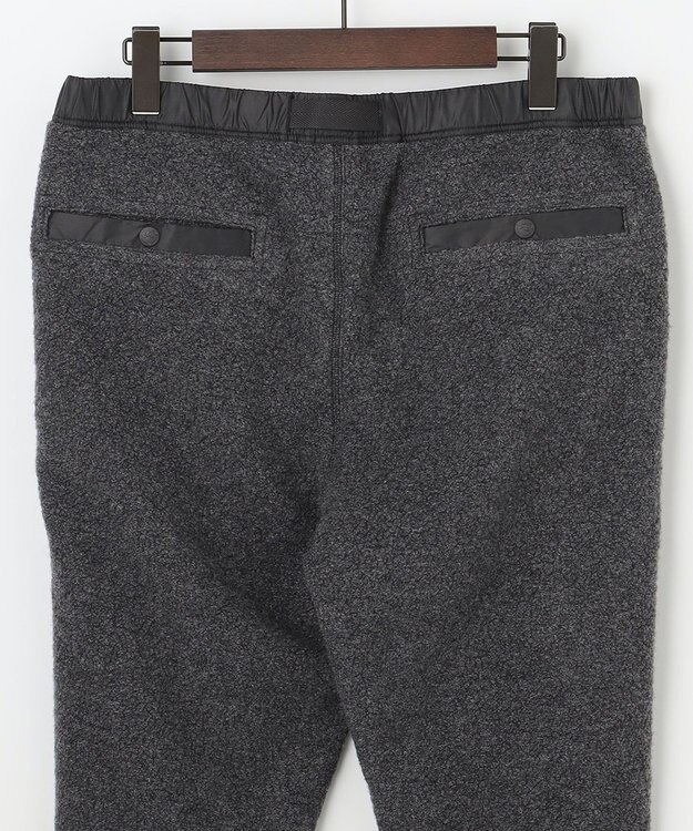 JOSEPH ABBOUD MOUNTAIN 【UNISEX】サスティナブル ボアパンツ グレー系