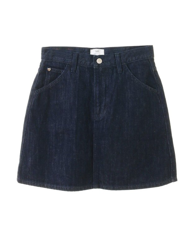 earth music&ecology Ｌｅｅ×ｅ．ｍ．ａ．ｅデニムミニスカート One Wash