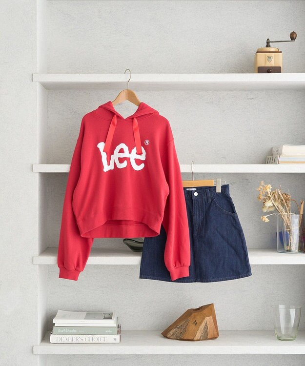 earth music&ecology Ｌｅｅ×ｅ．ｍ．ａ．ｅデニムミニスカート One Wash