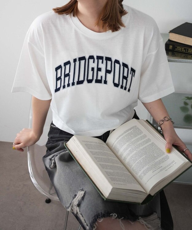 WEGO 【SMサイズ展開】ロゴショートT ホワイト