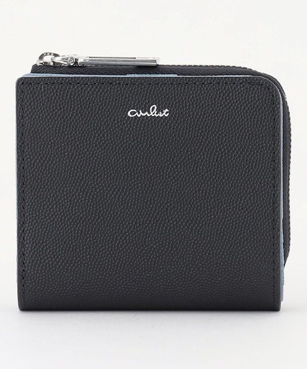 airlist 【収納力・バイカラー】コンパクト二つ折り財布　Stella　ステラ ネイビー×スカイ