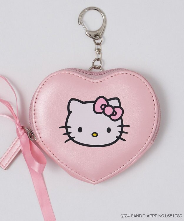 WEGO 【サンリオ】HELLOKITTYコラボハートポーチチャーム ライトピンク