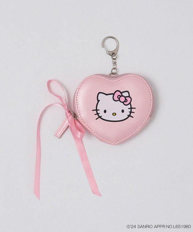 WEGO 【サンリオ】HELLOKITTYコラボハートポーチチャーム ライトピンク