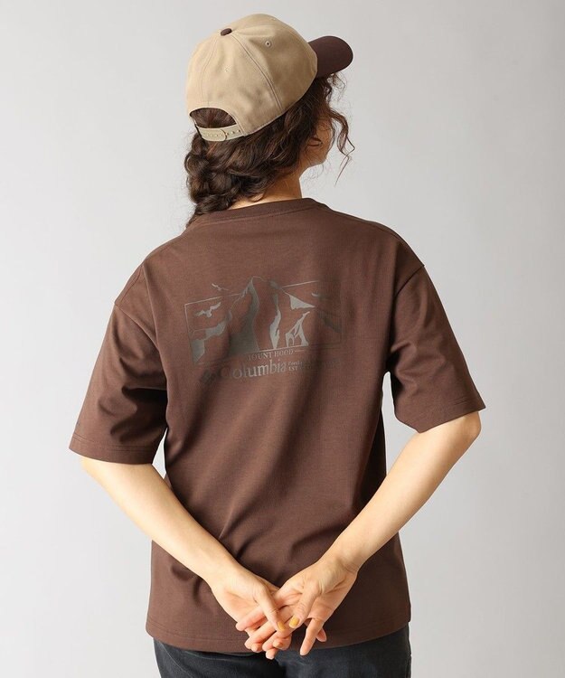 Columbia Columbia/ ロマビスタグラフィックショートスリーブTシャツ /コロンビア Tobacco