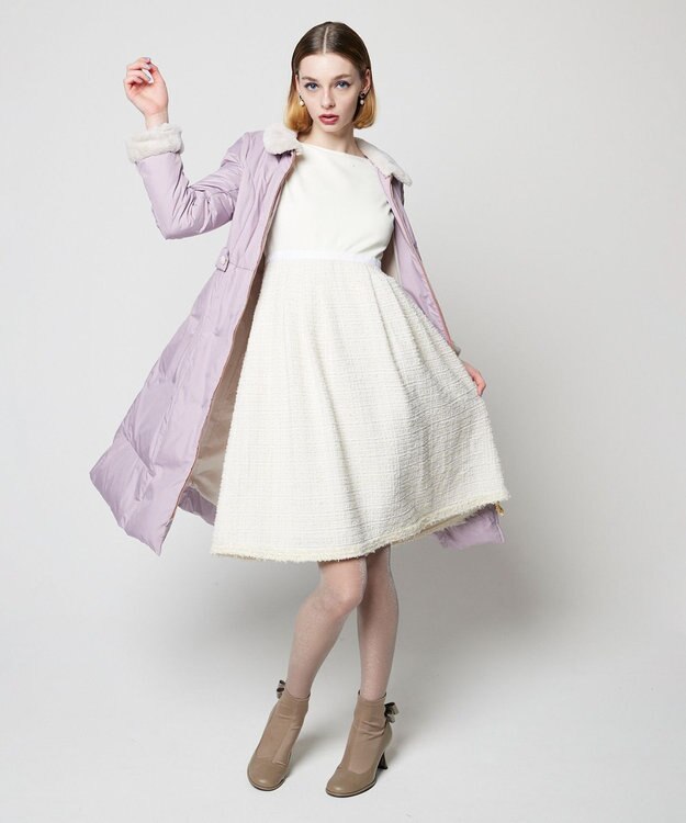 TOCCA 【キャンセル分販売！】【受注生産】SNOWFLAKE COAT コート ラベンダー系