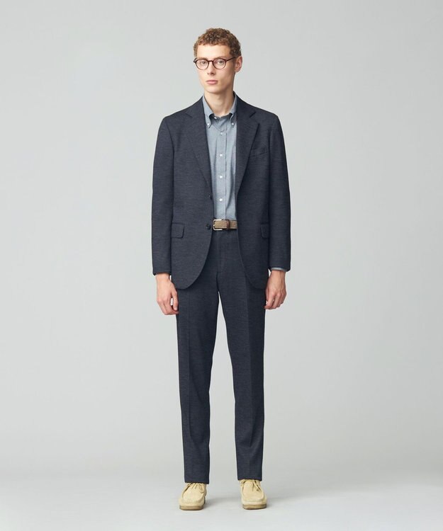 J.PRESS MEN 【SOFA / セットアップ対応】ハイグレードジャージ スラックス ネイビー系8