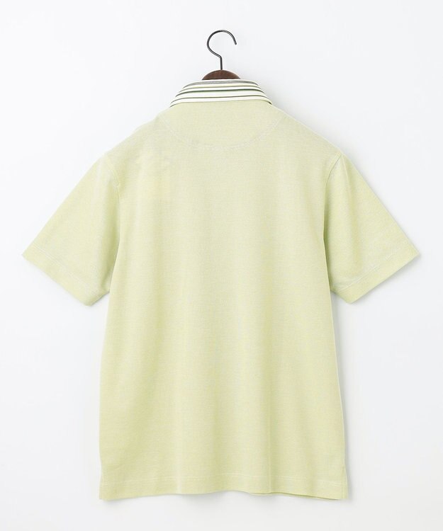 JOSEPH ABBOUD 【ギフトでも人気！オーガニックコットン使用】ダディ ポロシャツ ライトグリーン系