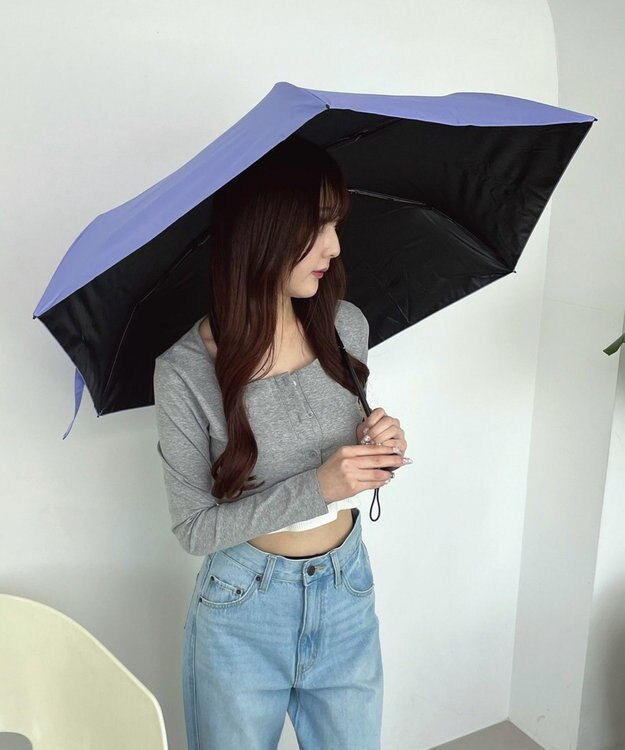 WEGO 【日傘/雨晴兼用/UVカット/日焼け対策/紫外線対策/熱中症対策】PROTECT　U パープル