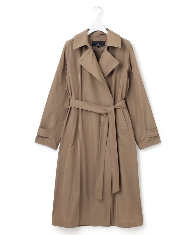 23区 【Oggi4月号掲載】LIMONTA メモリータフタ コート ブラウン系