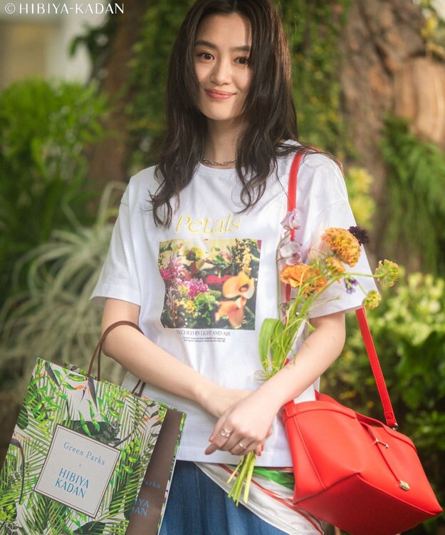 Green Parks 日比谷花壇コラボカラーＴＥＥ Off White
