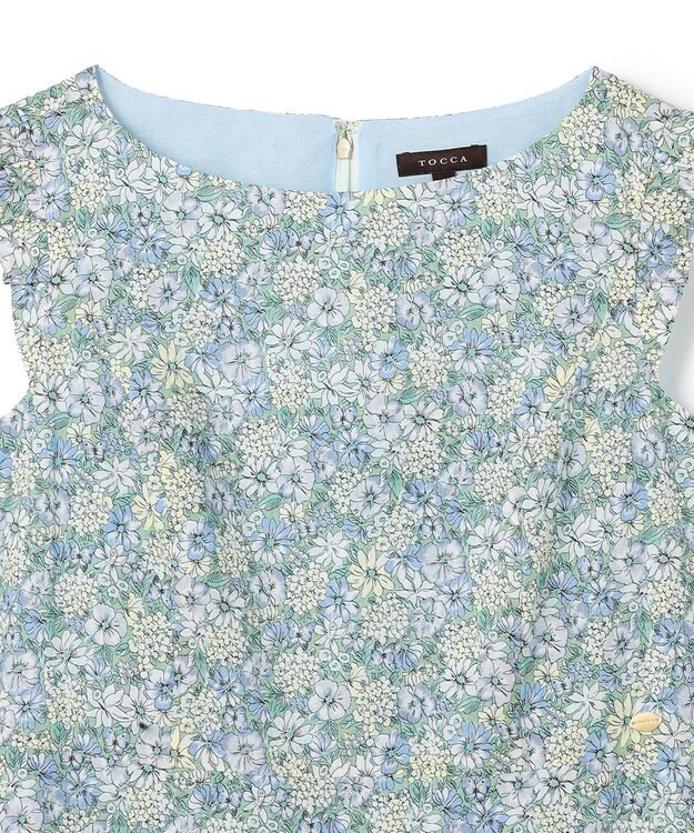 TOCCA 【WEB限定カラーあり・00サイズあり】MORNING BLOOM ドレス グリーン系5