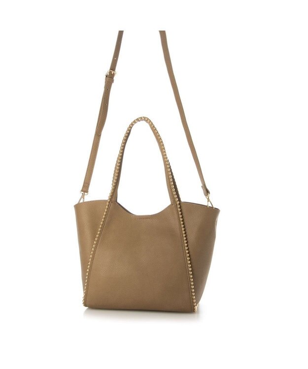 UNBILLION cachecache ボールチェーン2wayトートバッグ オーク