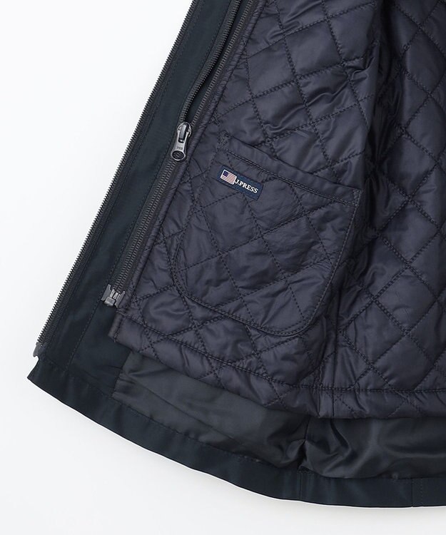 J.PRESS KIDS 【110-130cm】キルトライナー 3WAYコート ネイビー系
