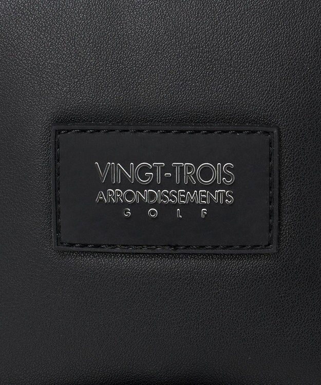 23区GOLF 【UNISEX】フラッグ総柄キャディバッグ　他と被らないデザイン ブラック系5