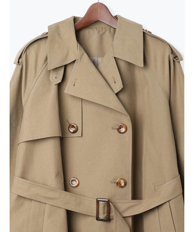 Te chichi オーバーサイズトレンチコート《2025Autumn catalog vol.2 item》 ベージュ