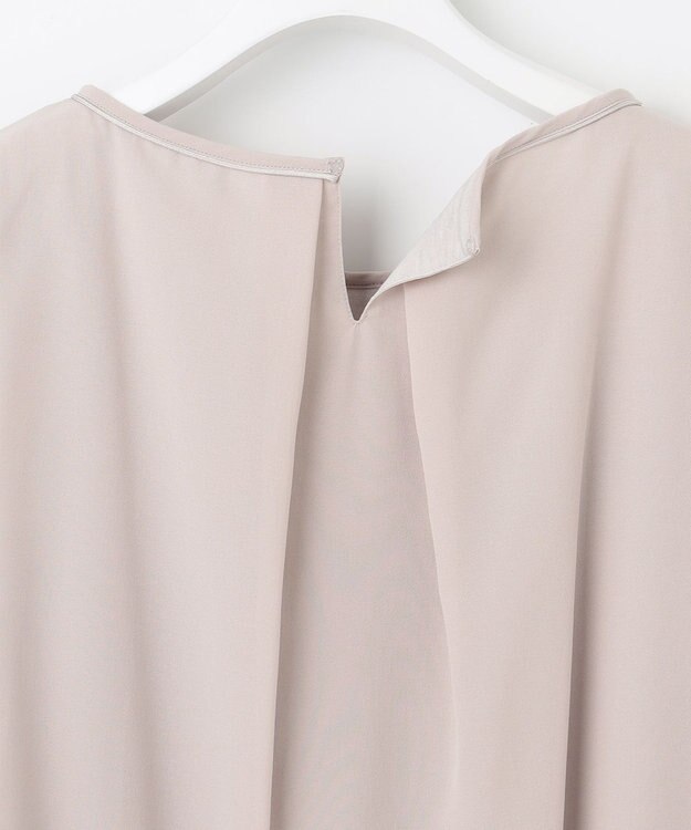 自由区 L ロイヤルシフォン ブラウス ベージュ