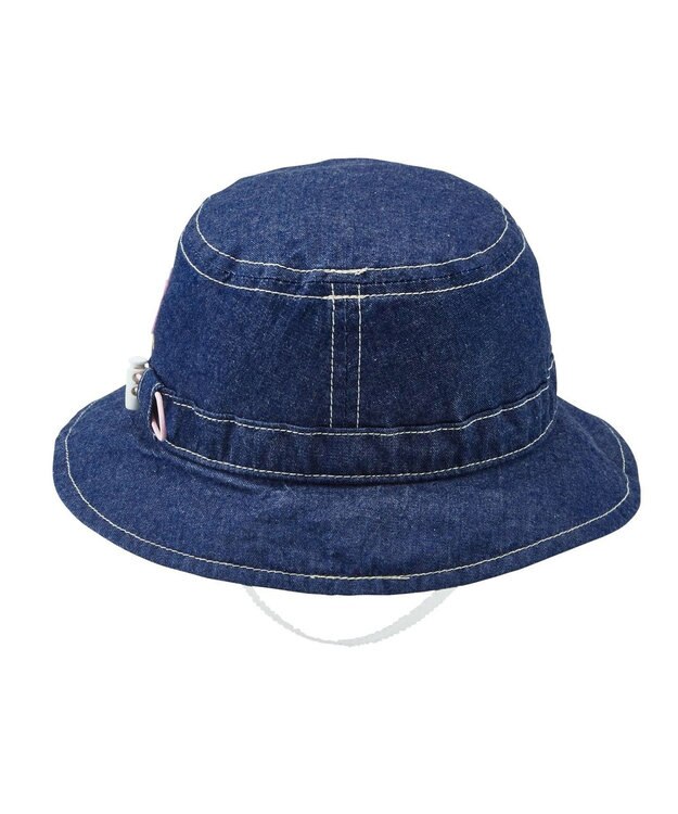 MIKI HOUSE HOT BISCUITS 【46-54cm】 デニムハット ピンク