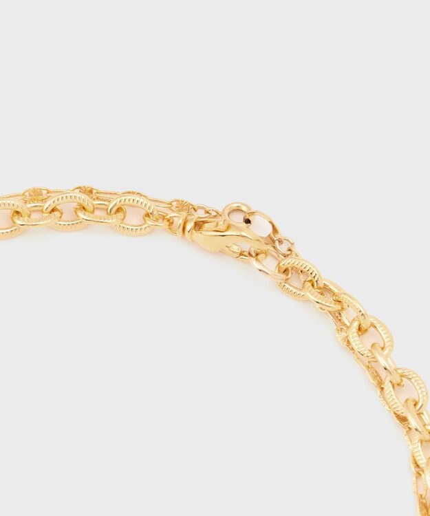 GRACE CONTINENTAL コインダブルネックレス ゴールド