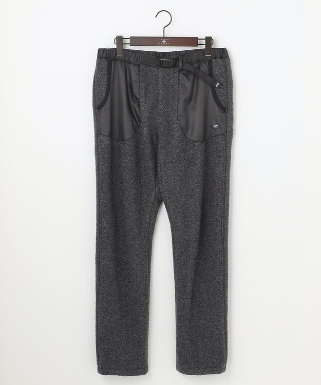 JOSEPH ABBOUD MOUNTAIN 【UNISEX】サスティナブル ボアパンツ グレー系