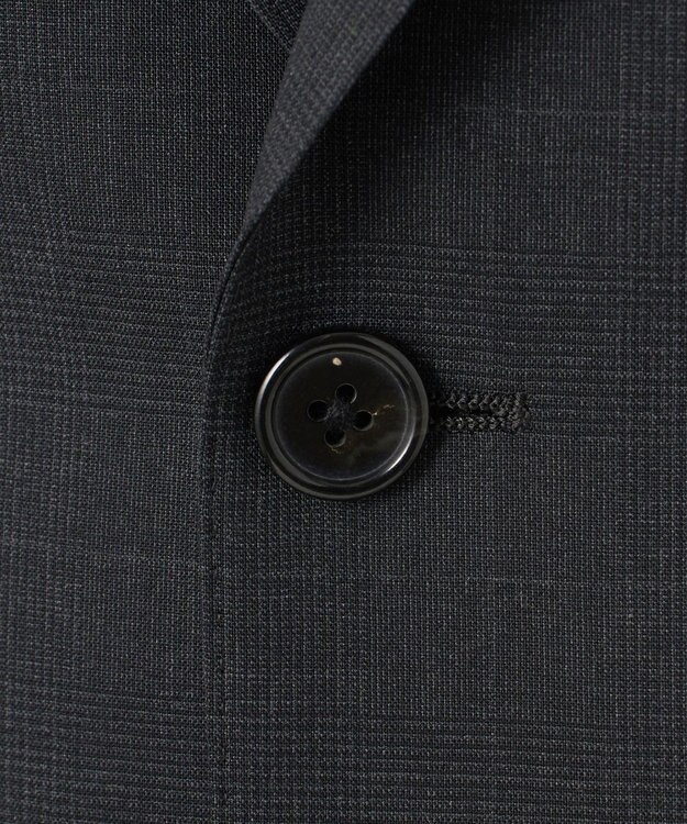 J.PRESS MEN 【ESSENTIAL CLOTHING】クールタッチグレナカートチェック スーツ グレー系3