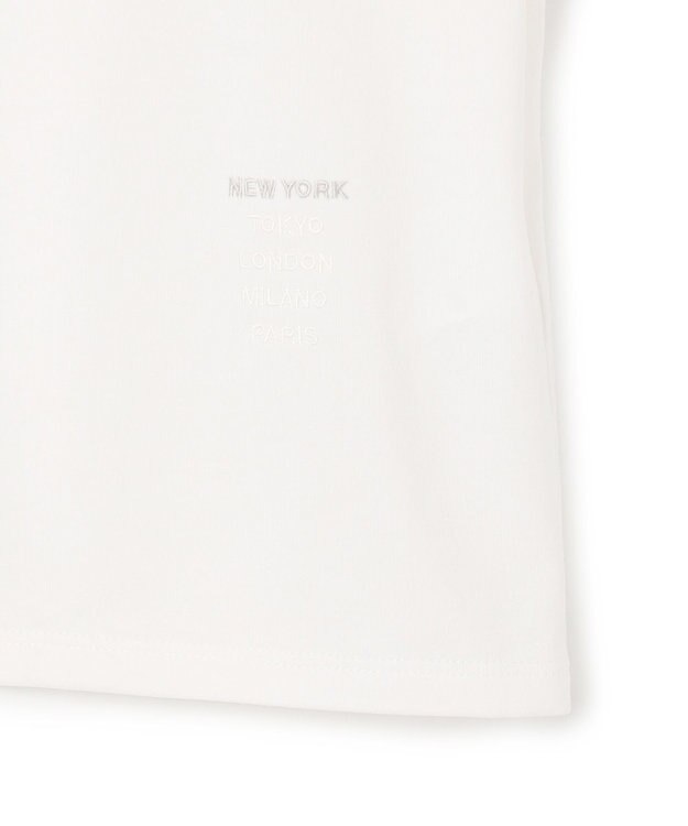 ICB 【30th ANNIVERSARY】New Yorkフォトプリント ロングスリーブTシャツ オフホワイト系