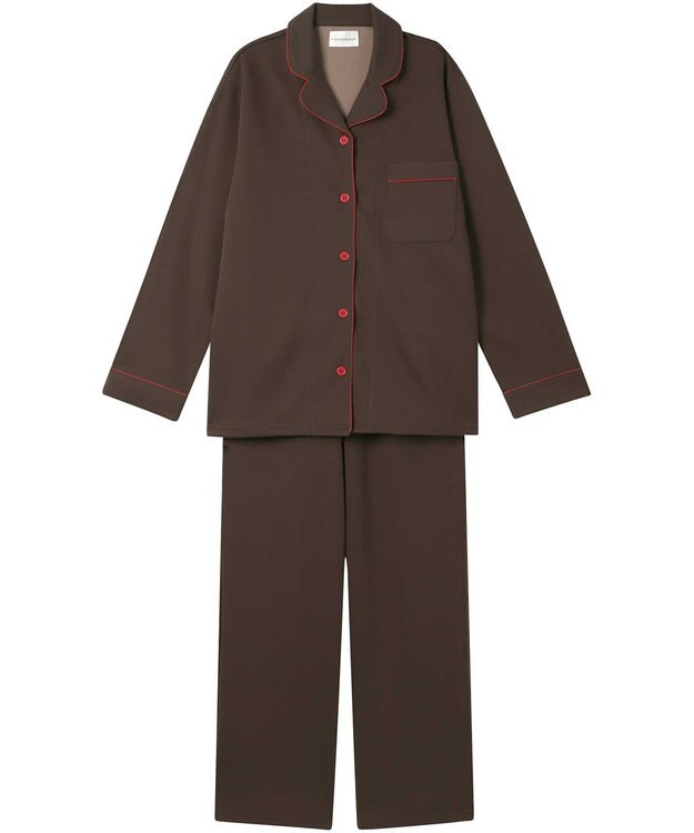 une nana cool 【綿混】接結パシャマ チョコ