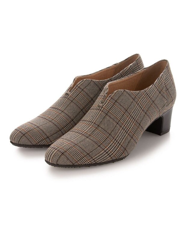 ing <ing>ポインテッドトゥパンプス ダークブラウンキジ