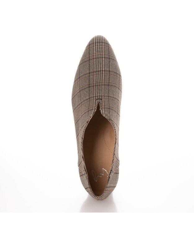 ing <ing>ポインテッドトゥパンプス ダークブラウンキジ